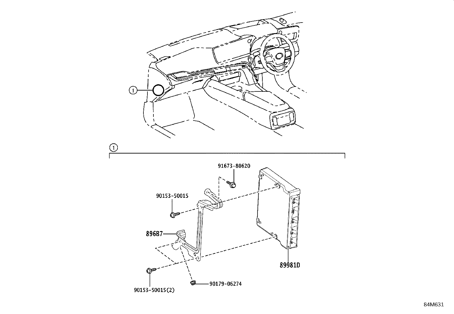 89981-62070 Toyota Reference Part product image