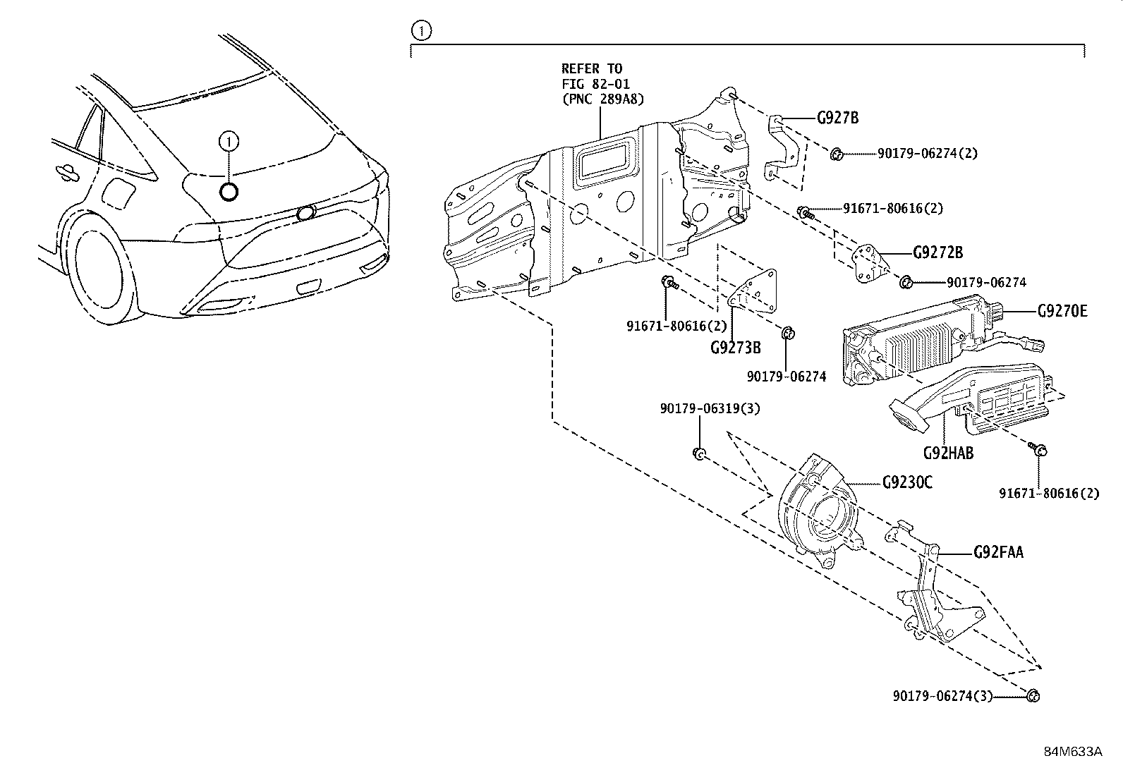 Toyota G9230-48060 Genuine Toyota Part