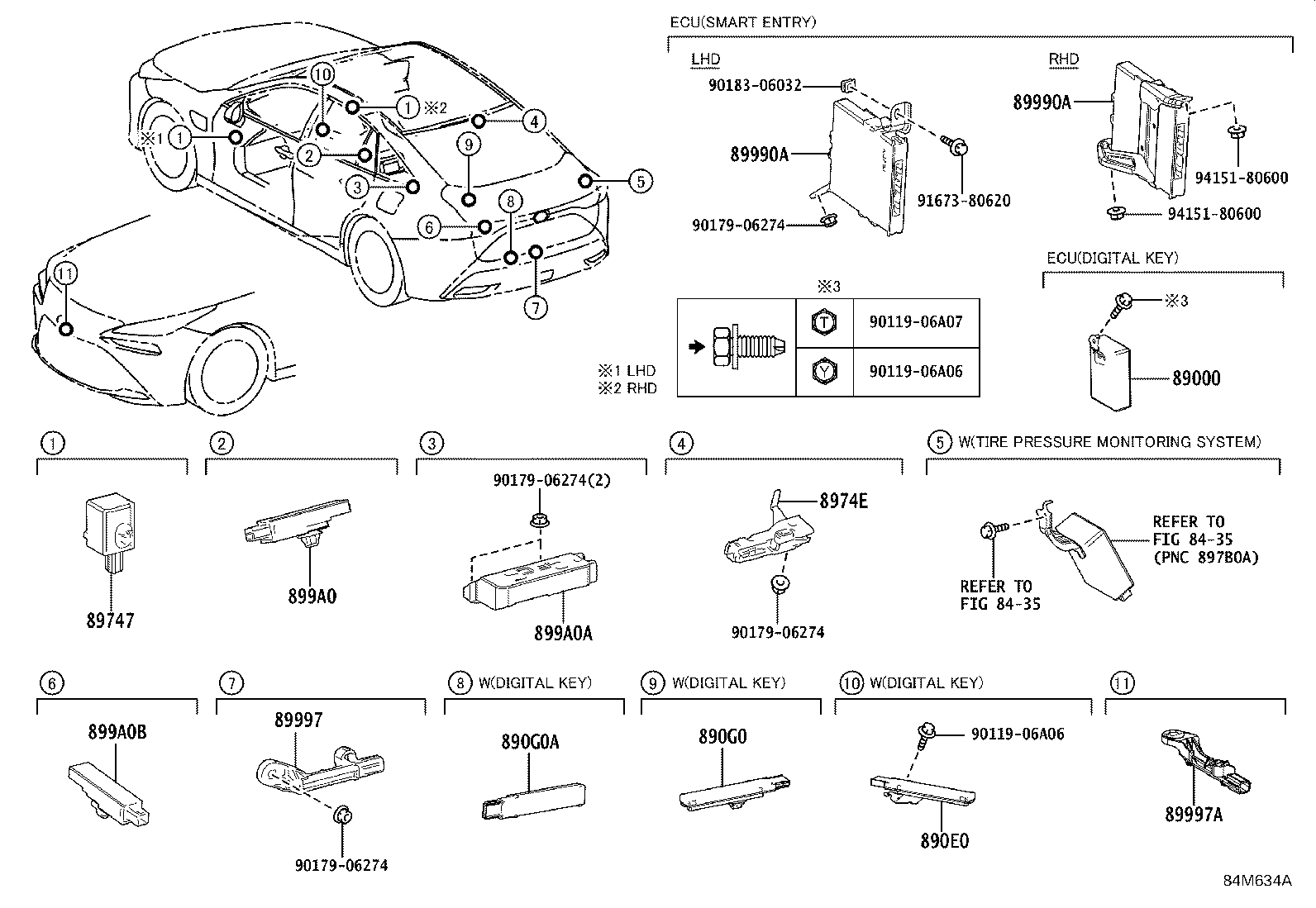 899H0-62032 COMPUTER ASSY, SMART KEY product image