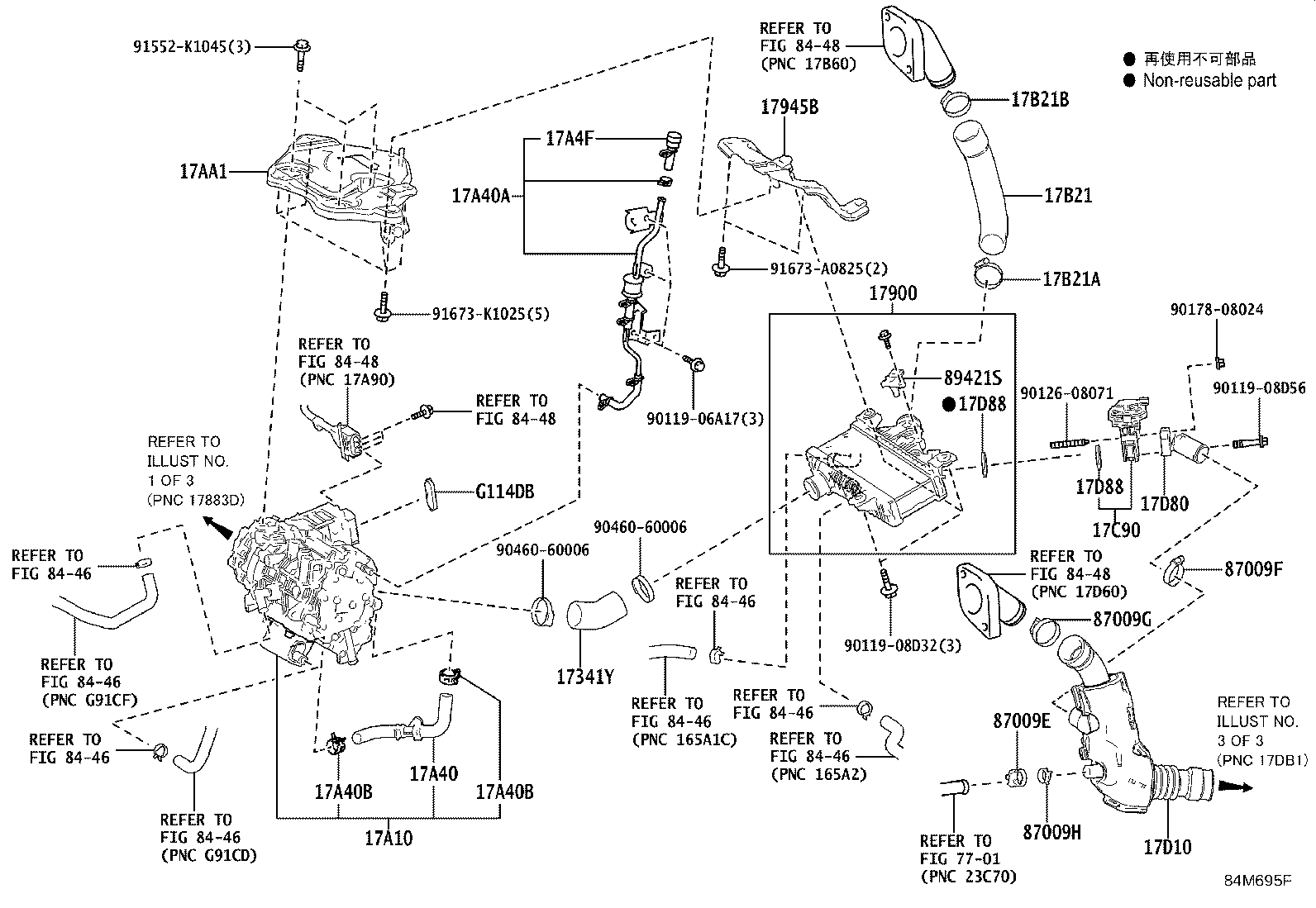 17769-25040 SUPPORT, AIR CLEANER product image