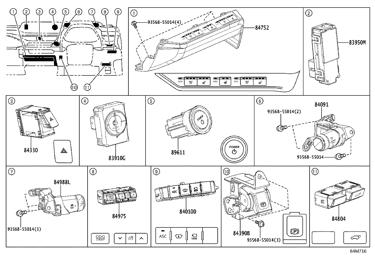 82610-0K010 BLOCK ASSY, FUSE product image