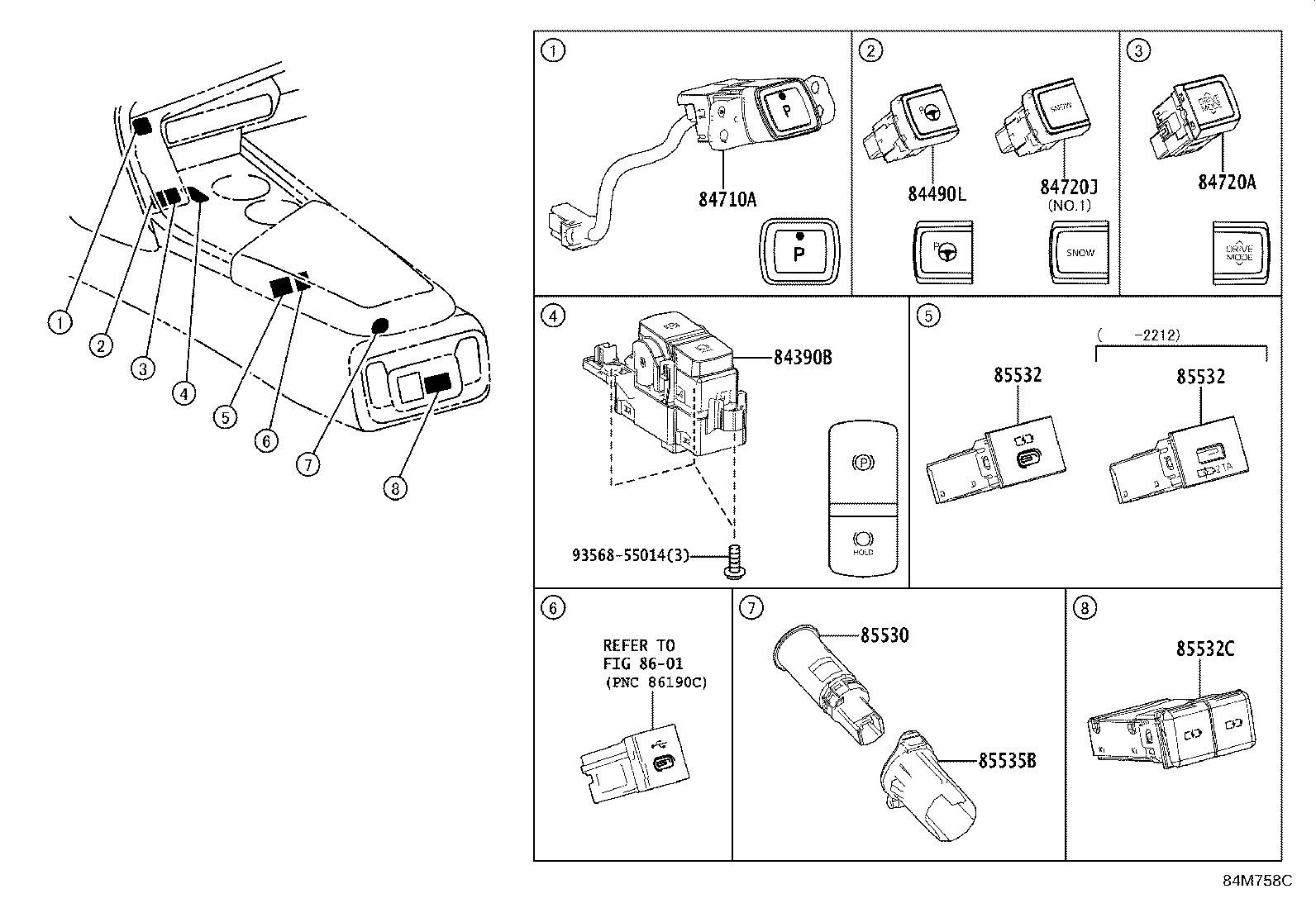 82620-08050 FUSIBLE LINK product image