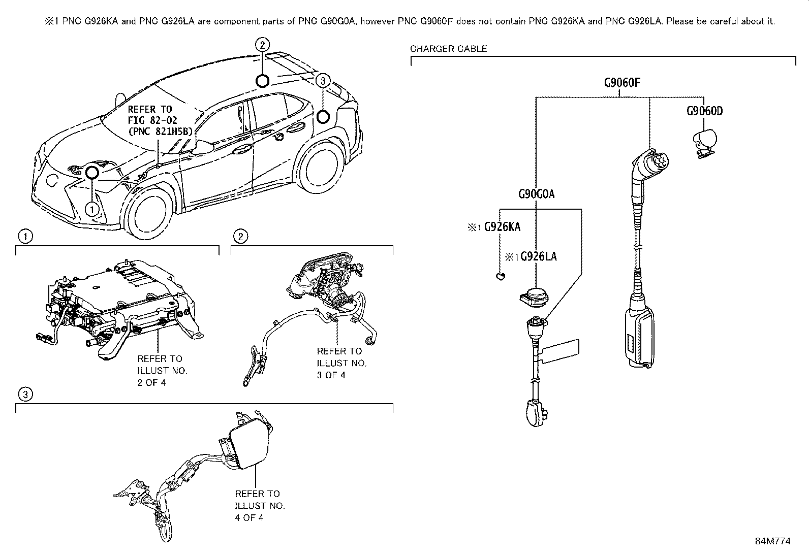 G9082-76020 CABLE, DC CHARGER INLET product image