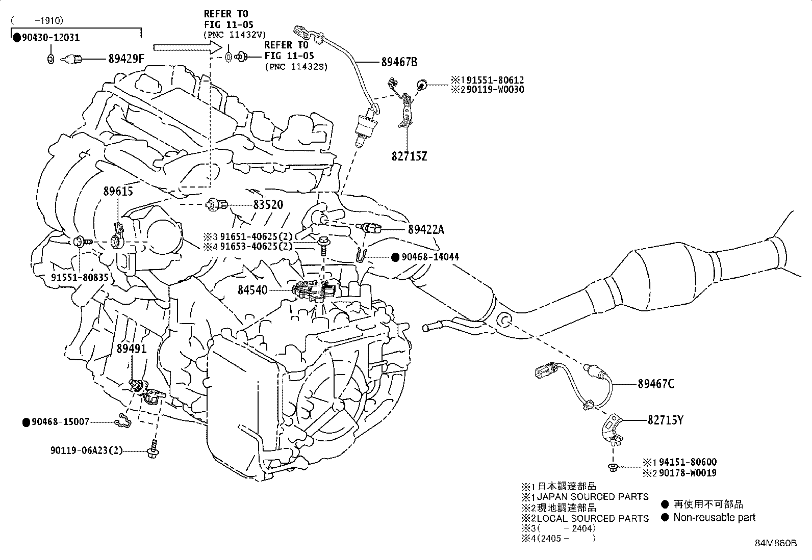 28850-70010 SENSOR ASSY, BATTERY STATE product image
