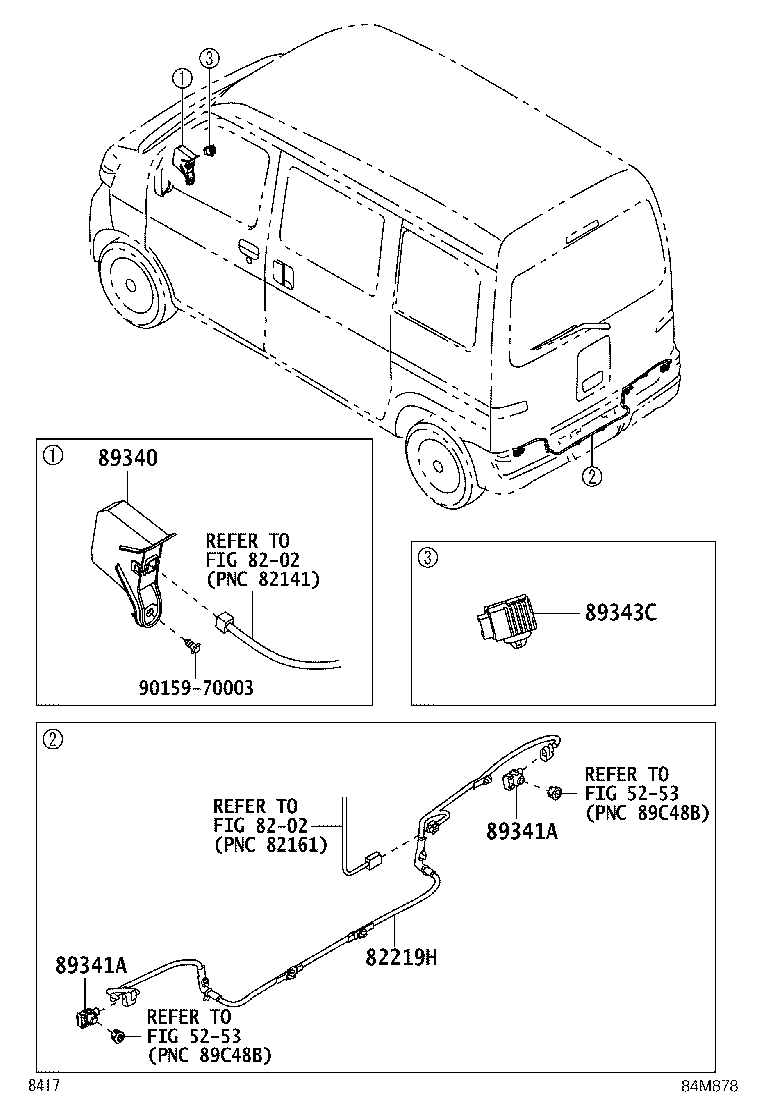 82219-B5030 WIRE, SENSOR product image