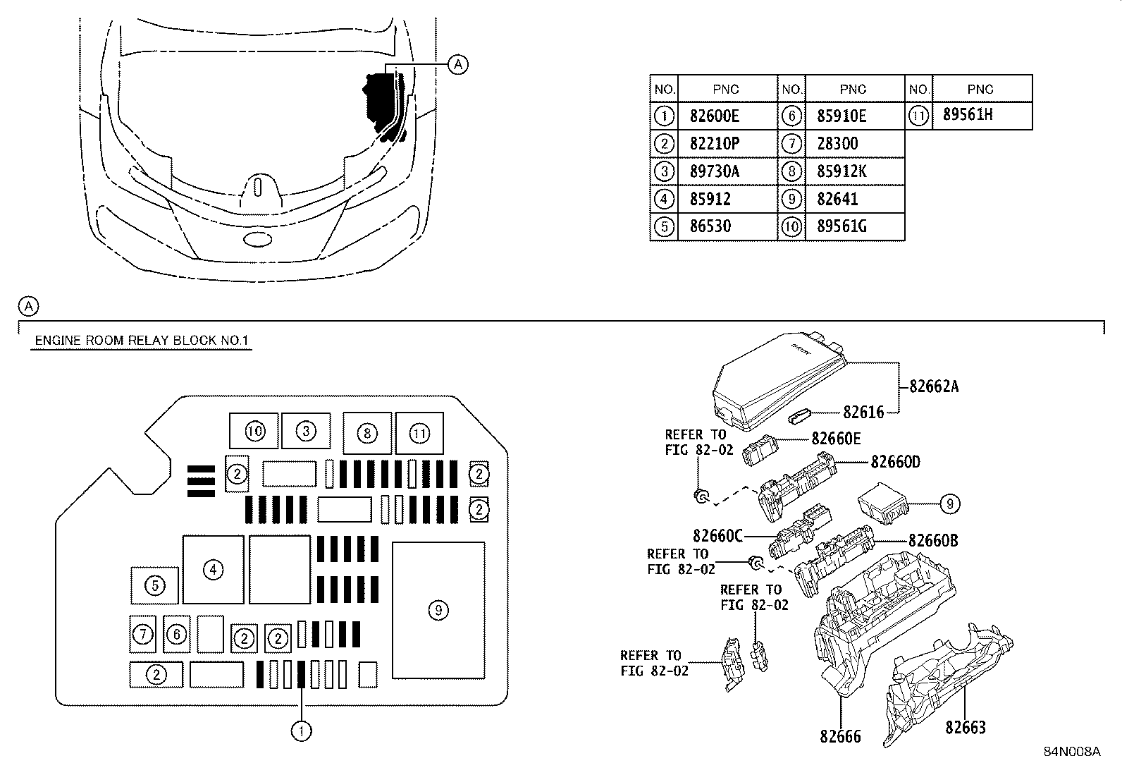 84040-0R150 SWITCH ASSY, LUGGAGE COMPARTMENT DOOR OPENING product image