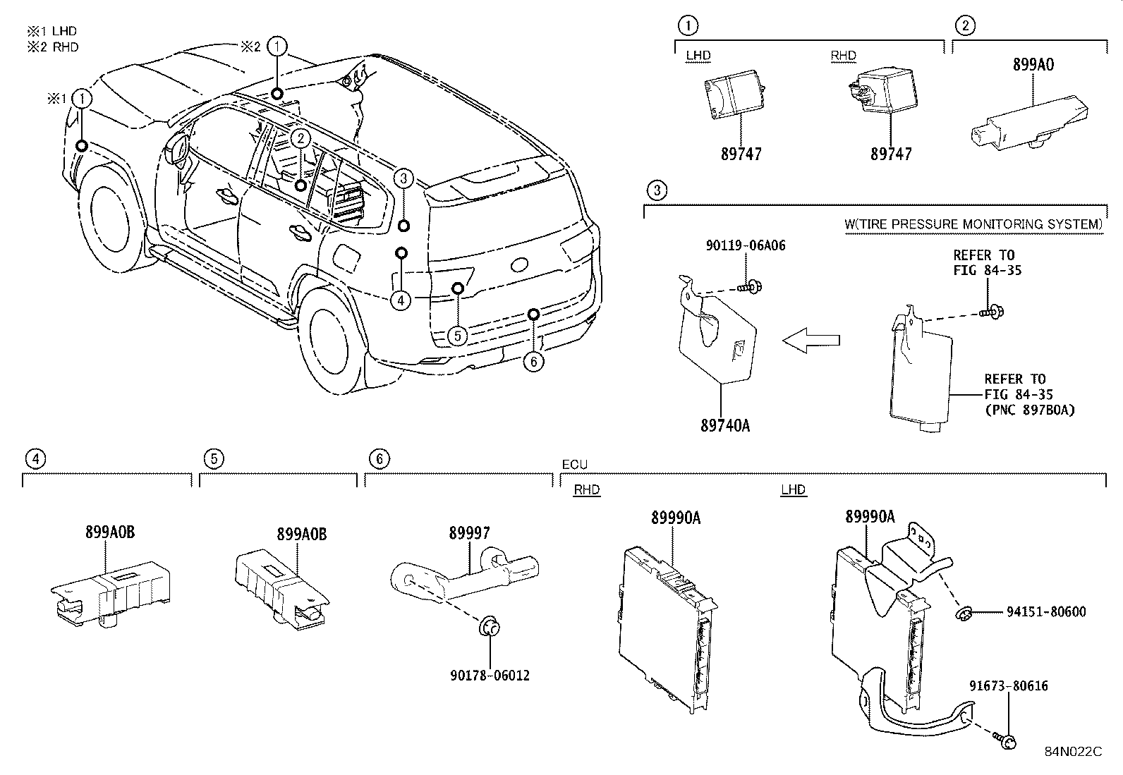 89740-60460 RECEIVER ASSY, SMART DOOR CONTROL product image