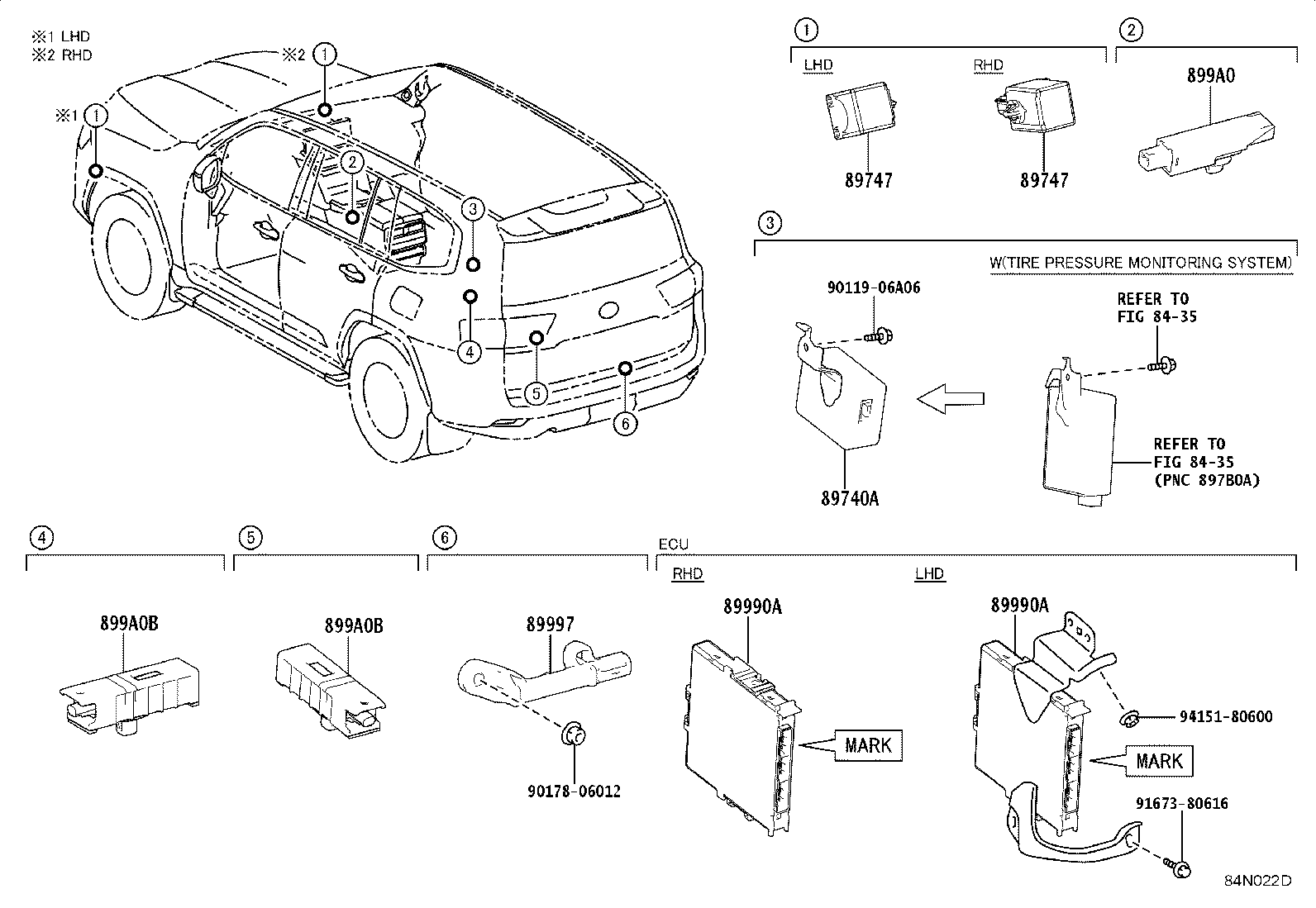 89740-60460 RECEIVER ASSY, SMART DOOR CONTROL product image