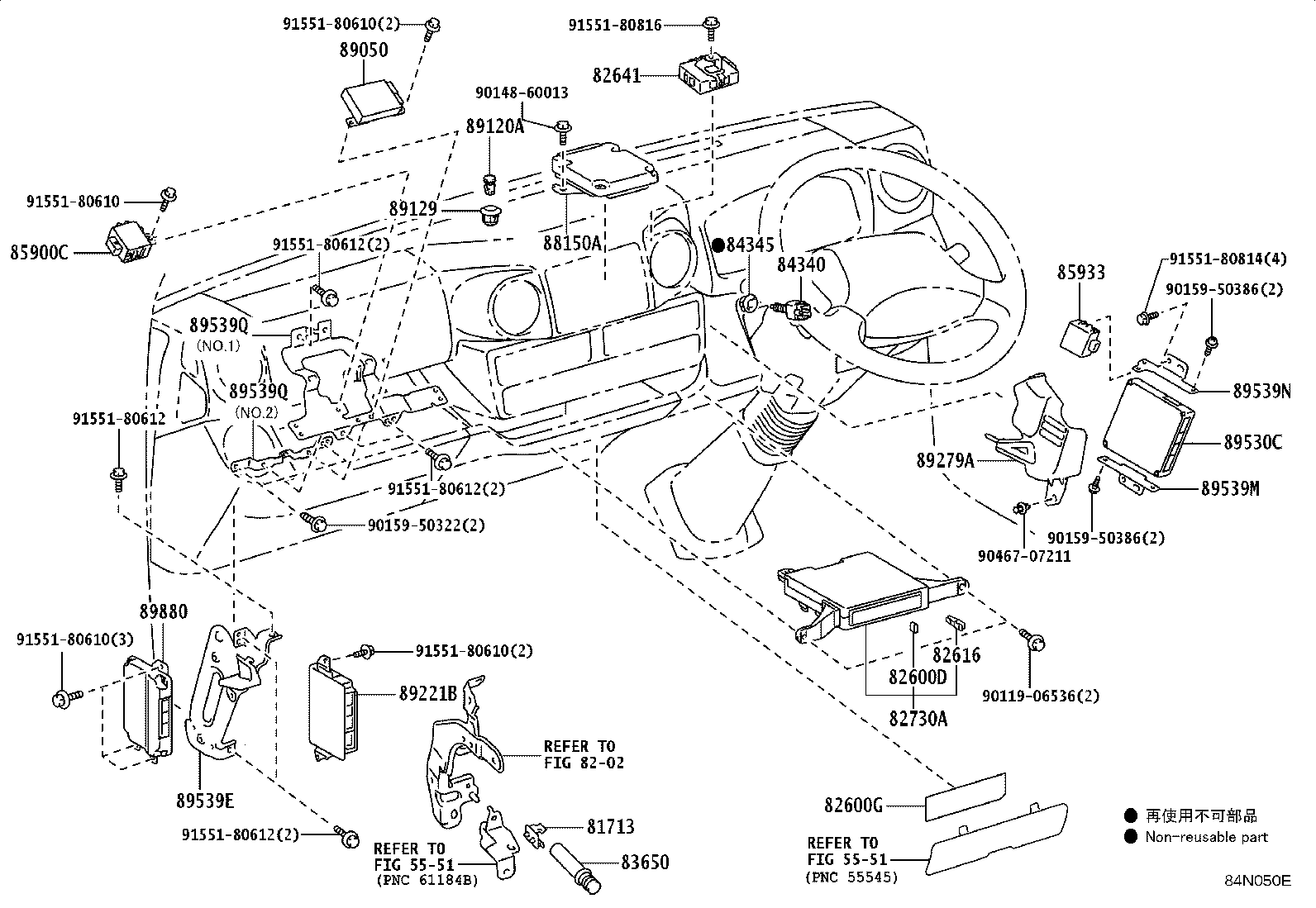 89530-37335 COMPUTER ASSY, TRANSMISSION CONTROL product image
