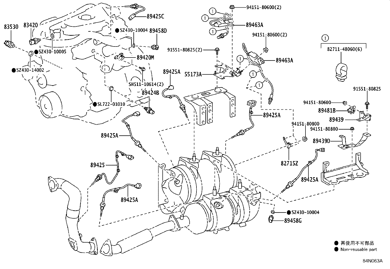 89530-37335 COMPUTER ASSY, TRANSMISSION CONTROL product image