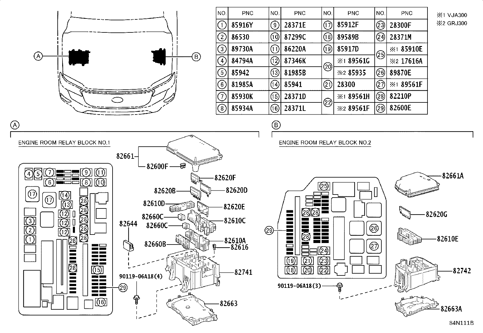 84152-26040 SWITCH, HEADLAMP LEVELING product image