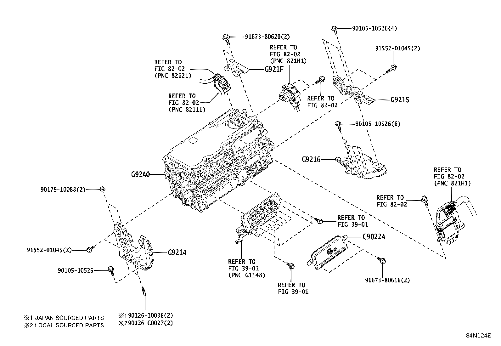 G9215-0R020 BRACKET, INVERTER, NO.2 product image
