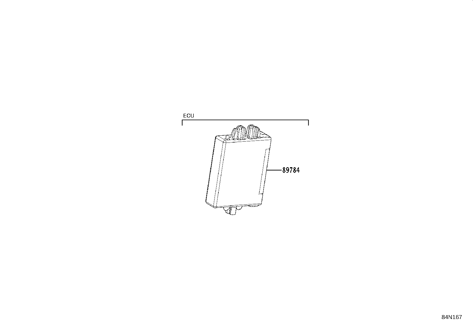 89784-0E120 COMPUTER, IMMOBILIZER CODE product image