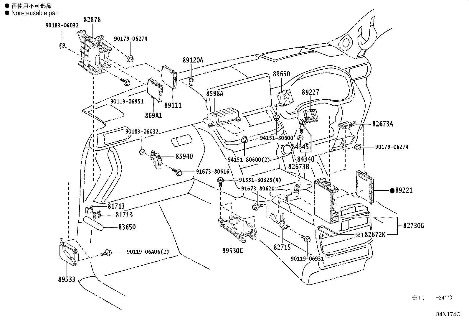 81980-60180 FLASHER ASSY, TURN SIGNAL product image