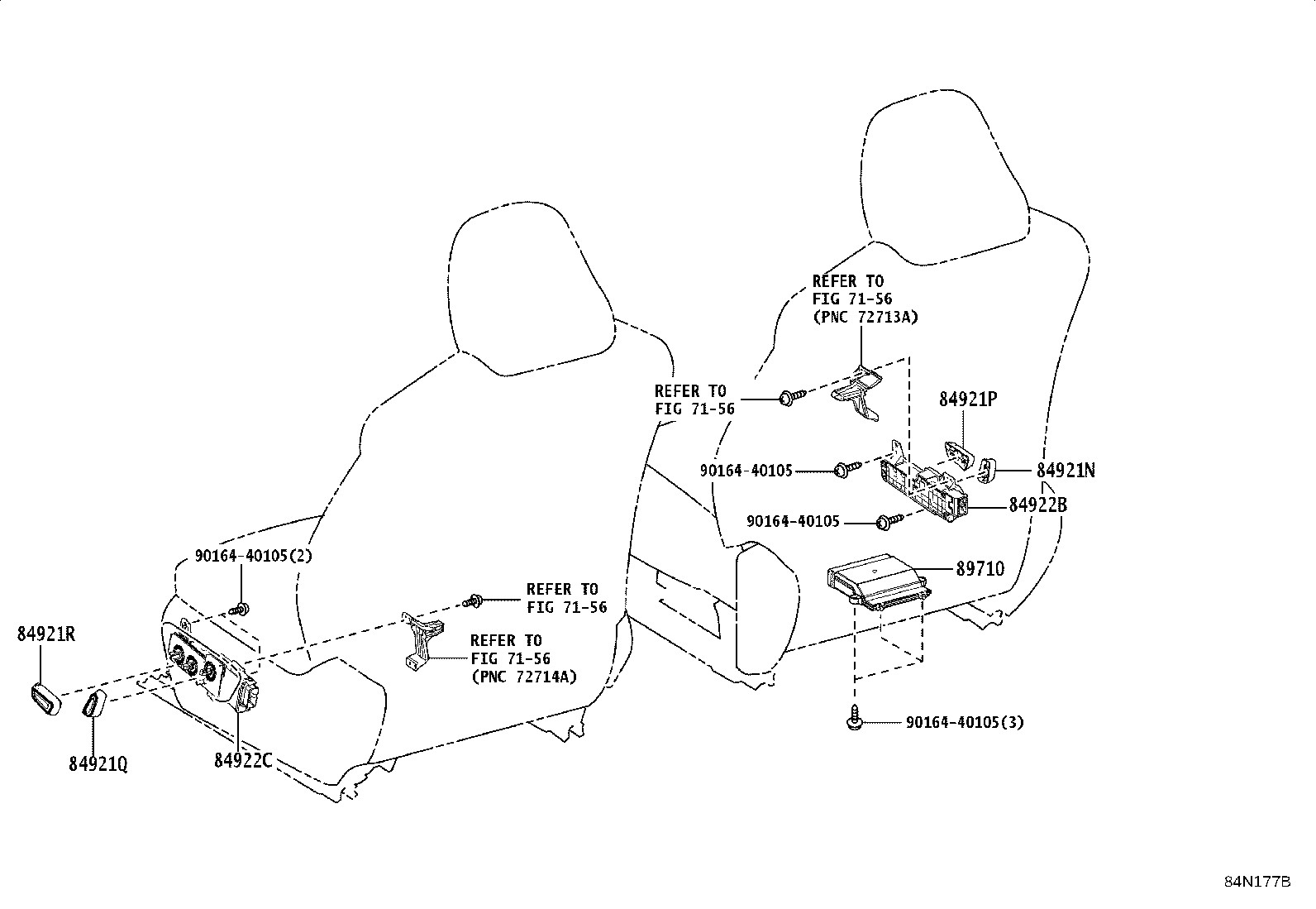 84152-26040 SWITCH, HEADLAMP LEVELING product image