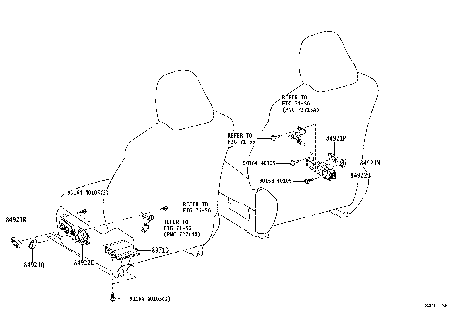 84152-26040 SWITCH, HEADLAMP LEVELING product image