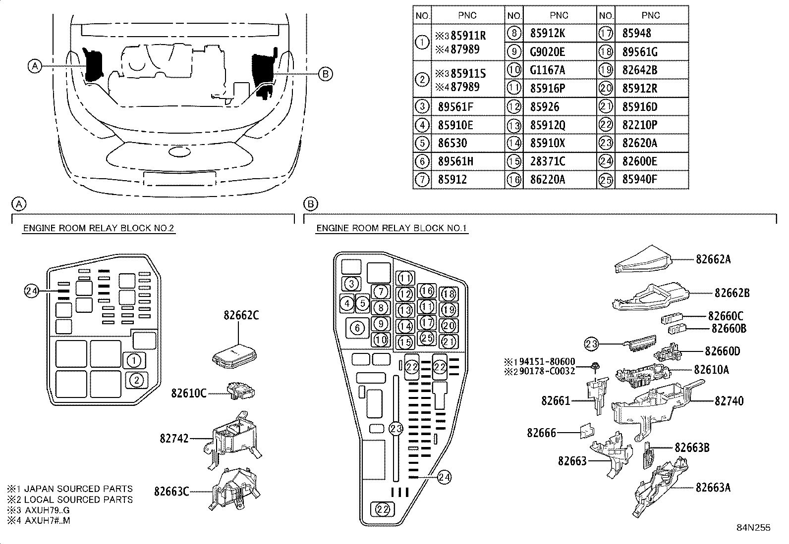 28859-F0390 HOLDER, BATTERY CURRENT SENSOR product image