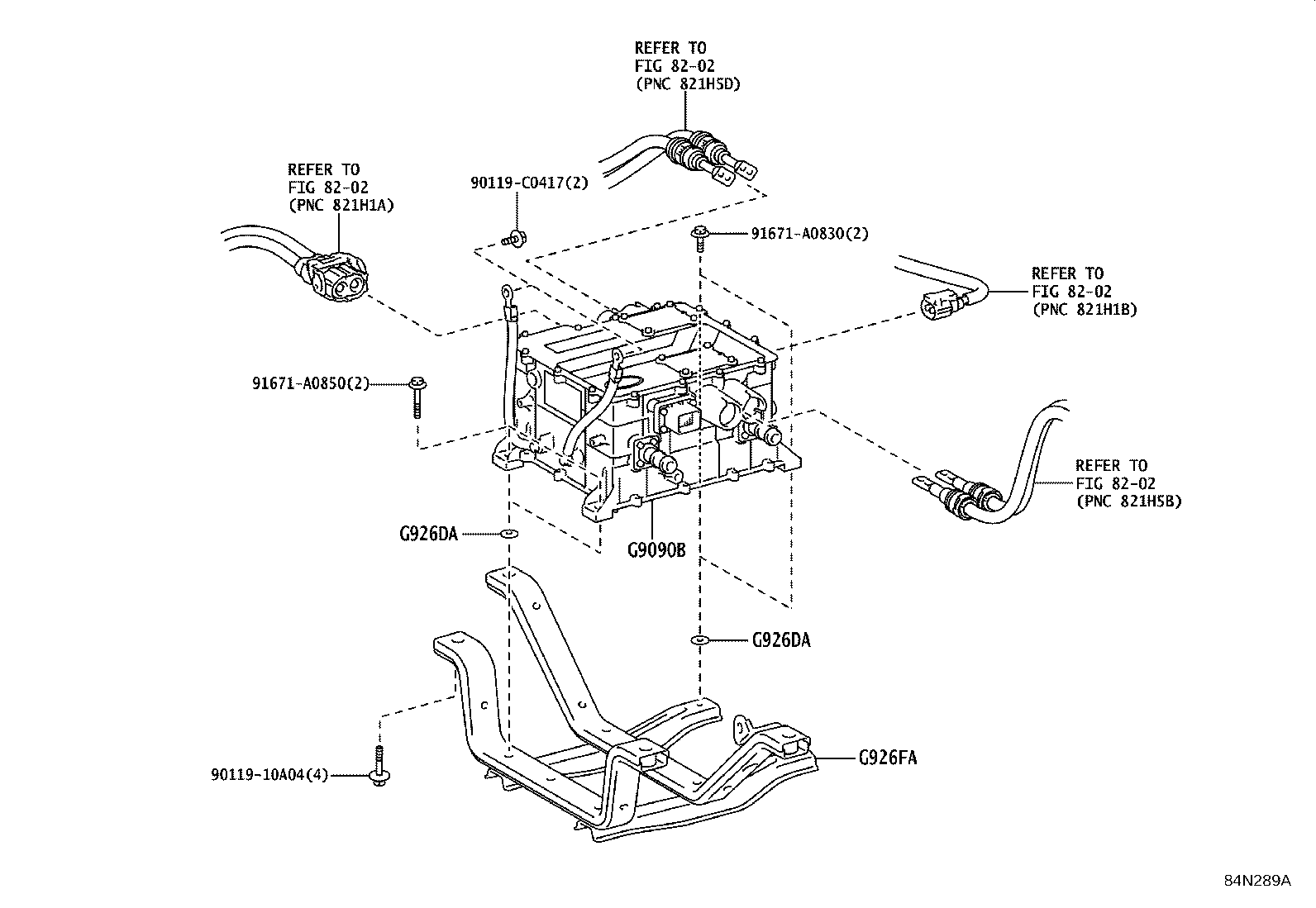 G9082-0S010 CABLE, DC CHARGER INLET product image