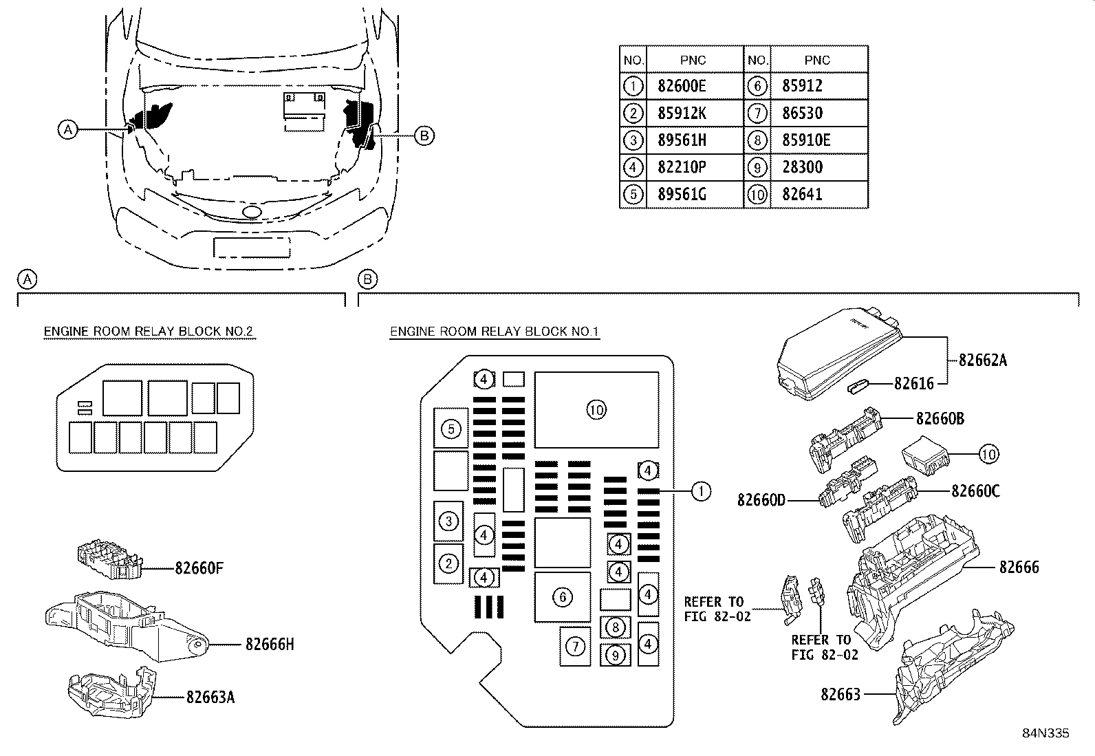 82672-02210 COVER, JUNCTION BLOCK product image