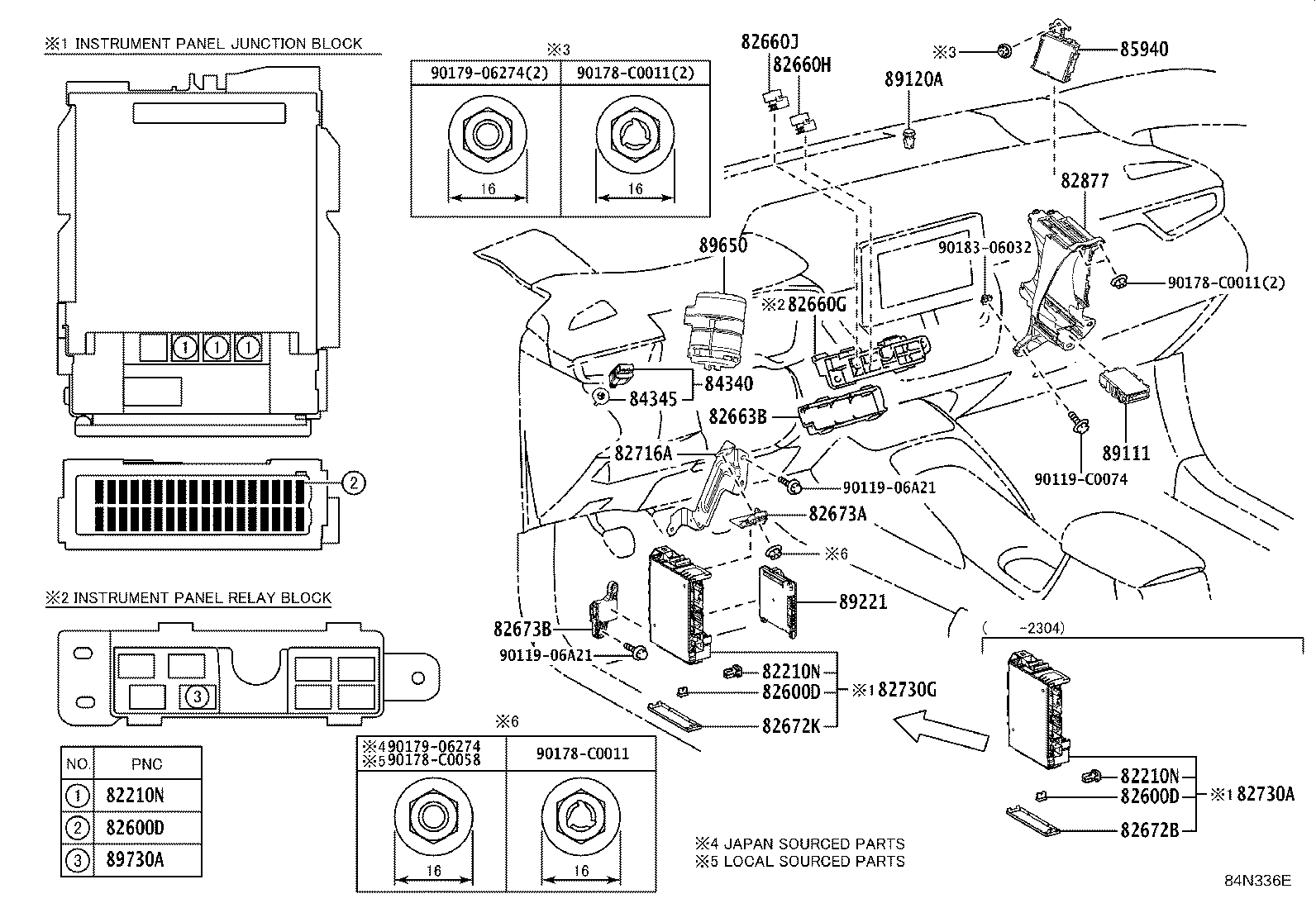 82672-02210 COVER, JUNCTION BLOCK product image