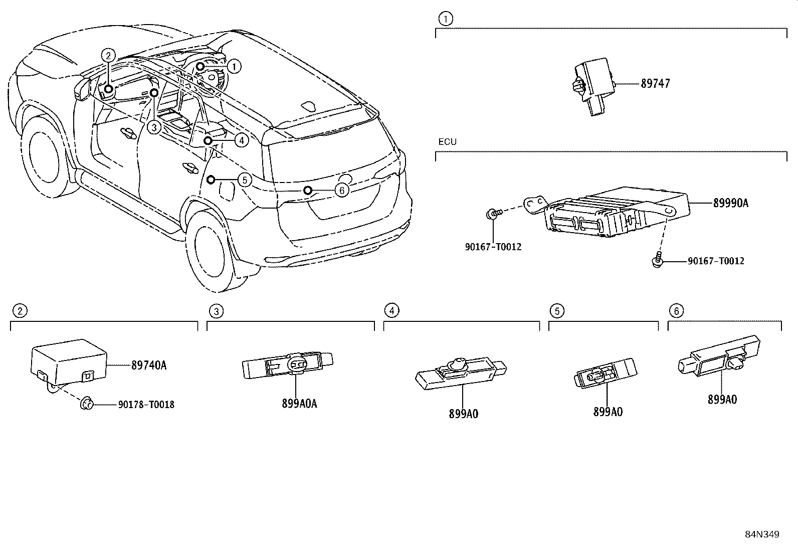 89990-0KD80 COMPUTER ASSY, SMART KEY product image