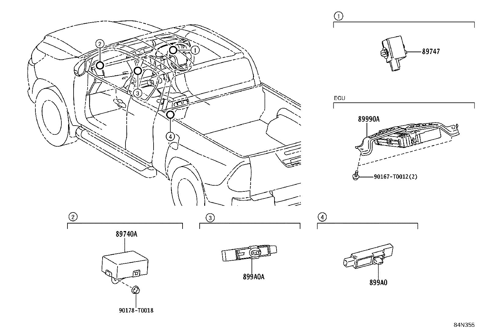 89990-0K641 COMPUTER ASSY, SMART KEY product image