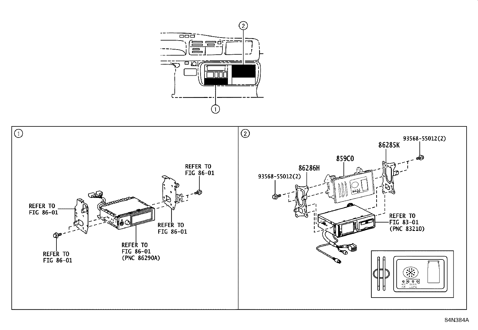 82730-36030 BLOCK ASSY, JUNCTION,  NO.1 product image