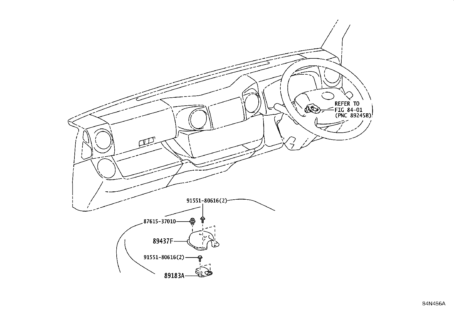 89545-25080 SENSOR, SPEED, REAR RH product image