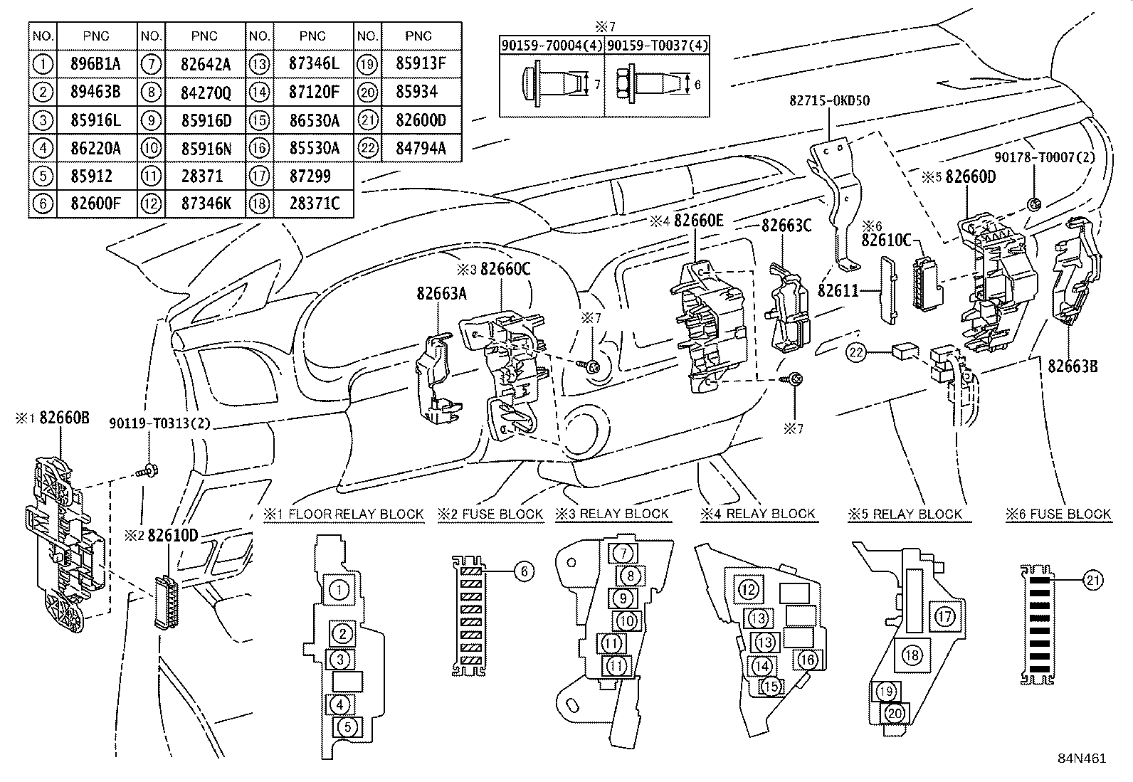 84040-71020 MASTER SWITCH ASSY, POWER WINDOW REGULATOR product image