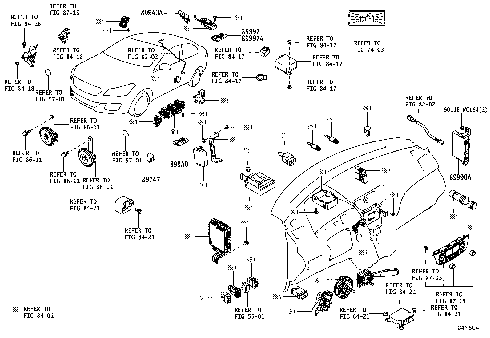 899H0-WC006 COMPUTER ASSY, SMART KEY product image