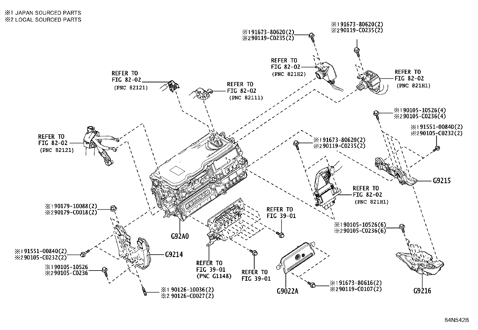 G9216-0E040 BRACKET, INVERTER, NO.3 product image