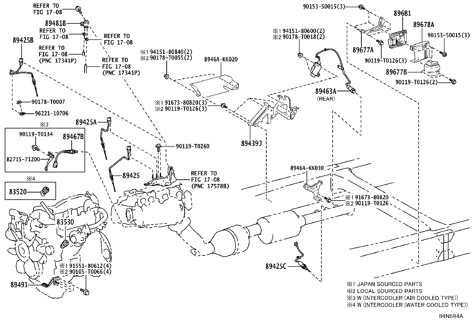84040-0K102 MASTER SWITCH ASSY, POWER WINDOW REGULATOR product image