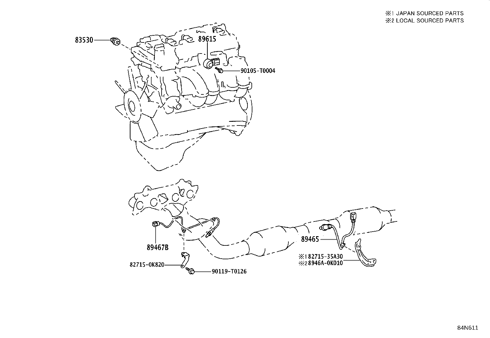83320-0K191 GAGE ASSY, FUEL SENDER product image