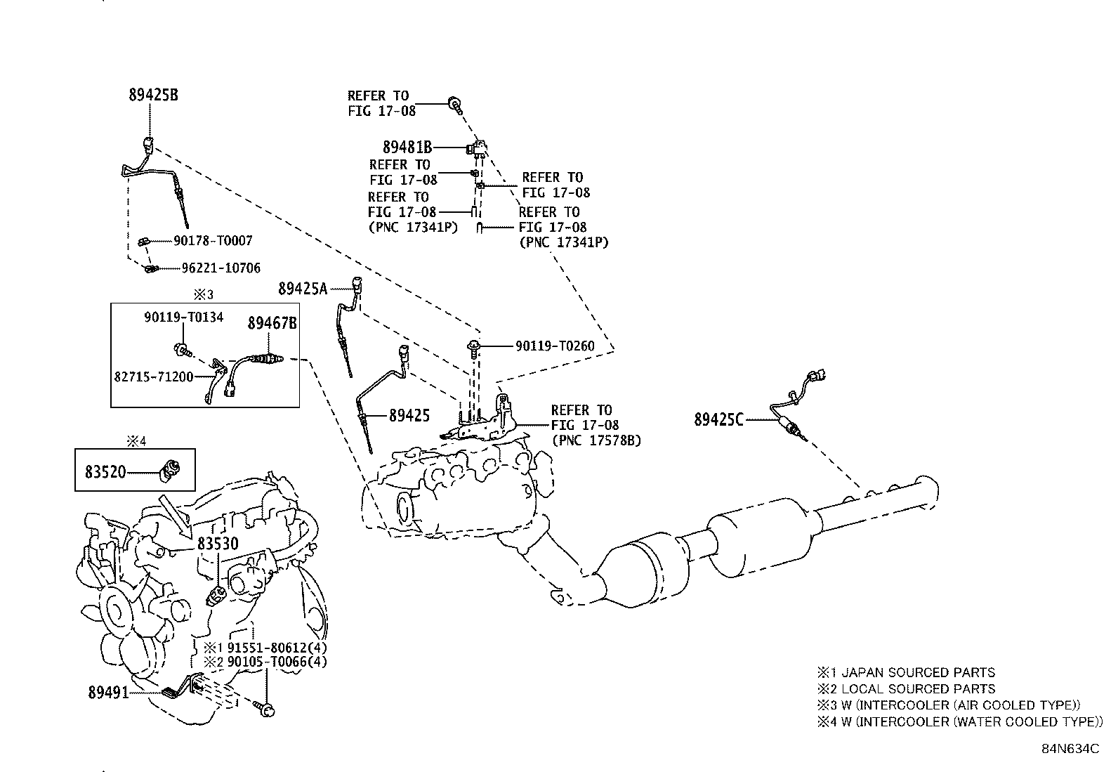 Toyota 69065-0K040 CYLINDER SUB-ASSY, AIR BAG CUT OFF SWITCH