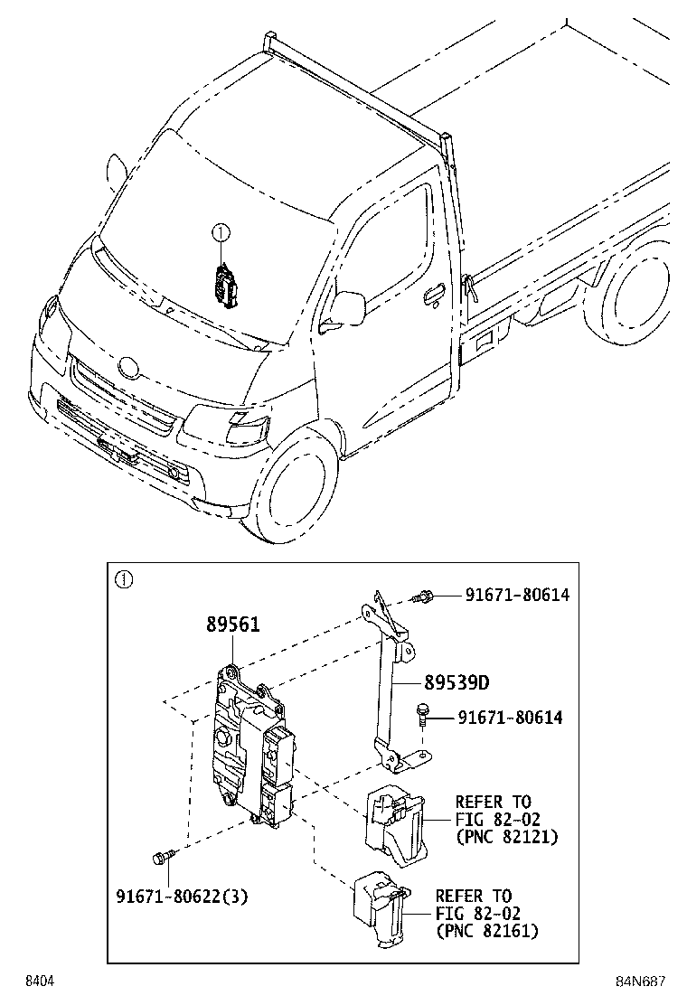 89560-BXP10 COMPUTER, FUEL INJECTION product image