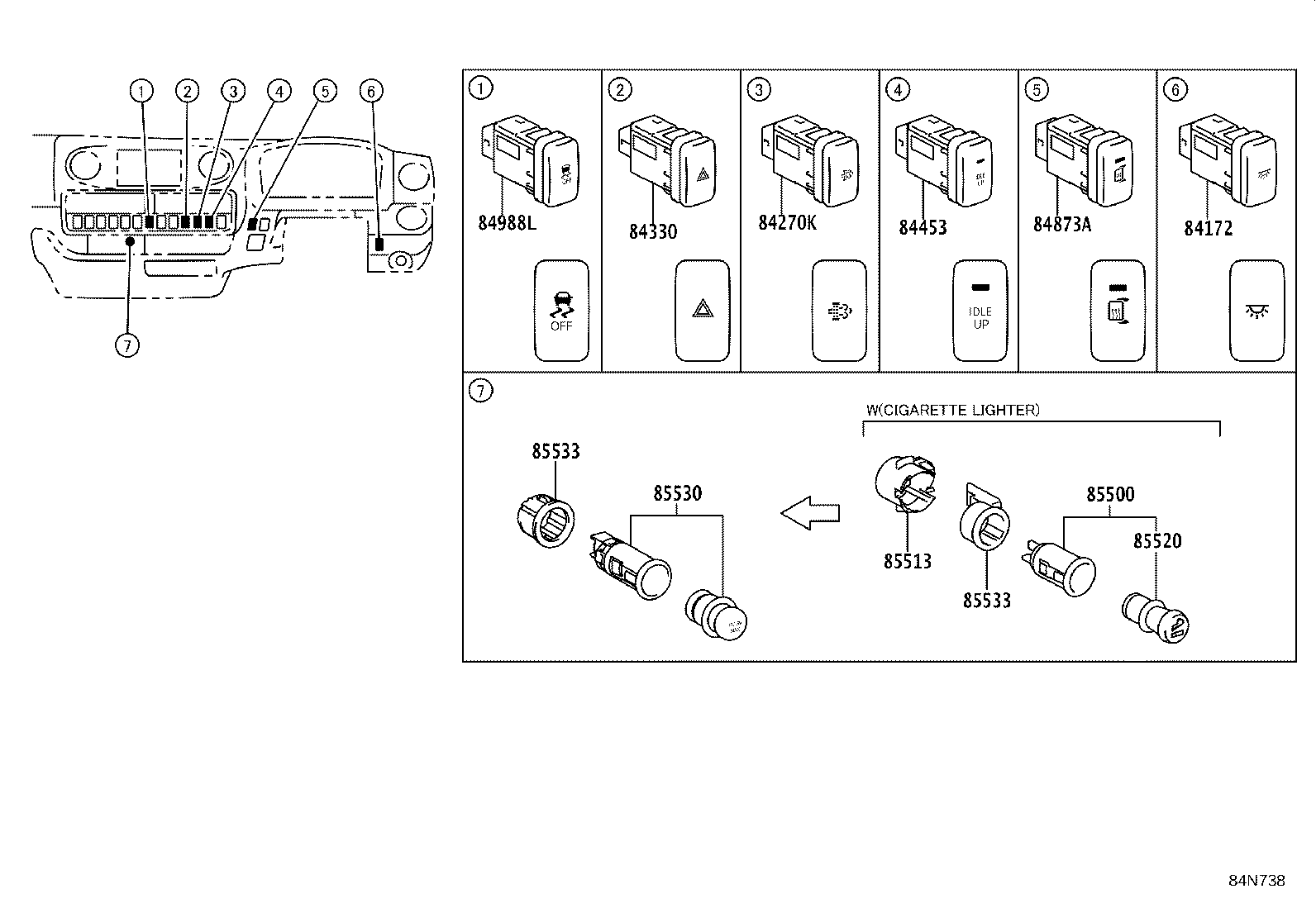 46453-25100 BRACKET, HOLDER product image