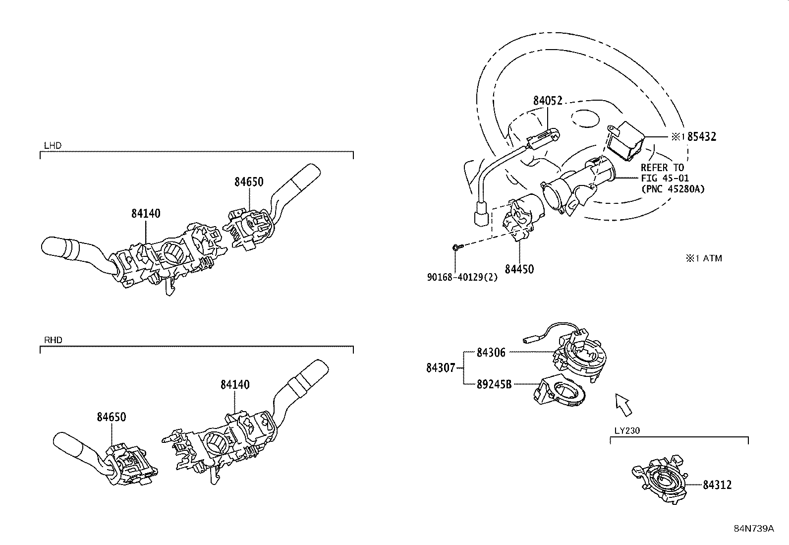46453-25100 BRACKET, HOLDER product image