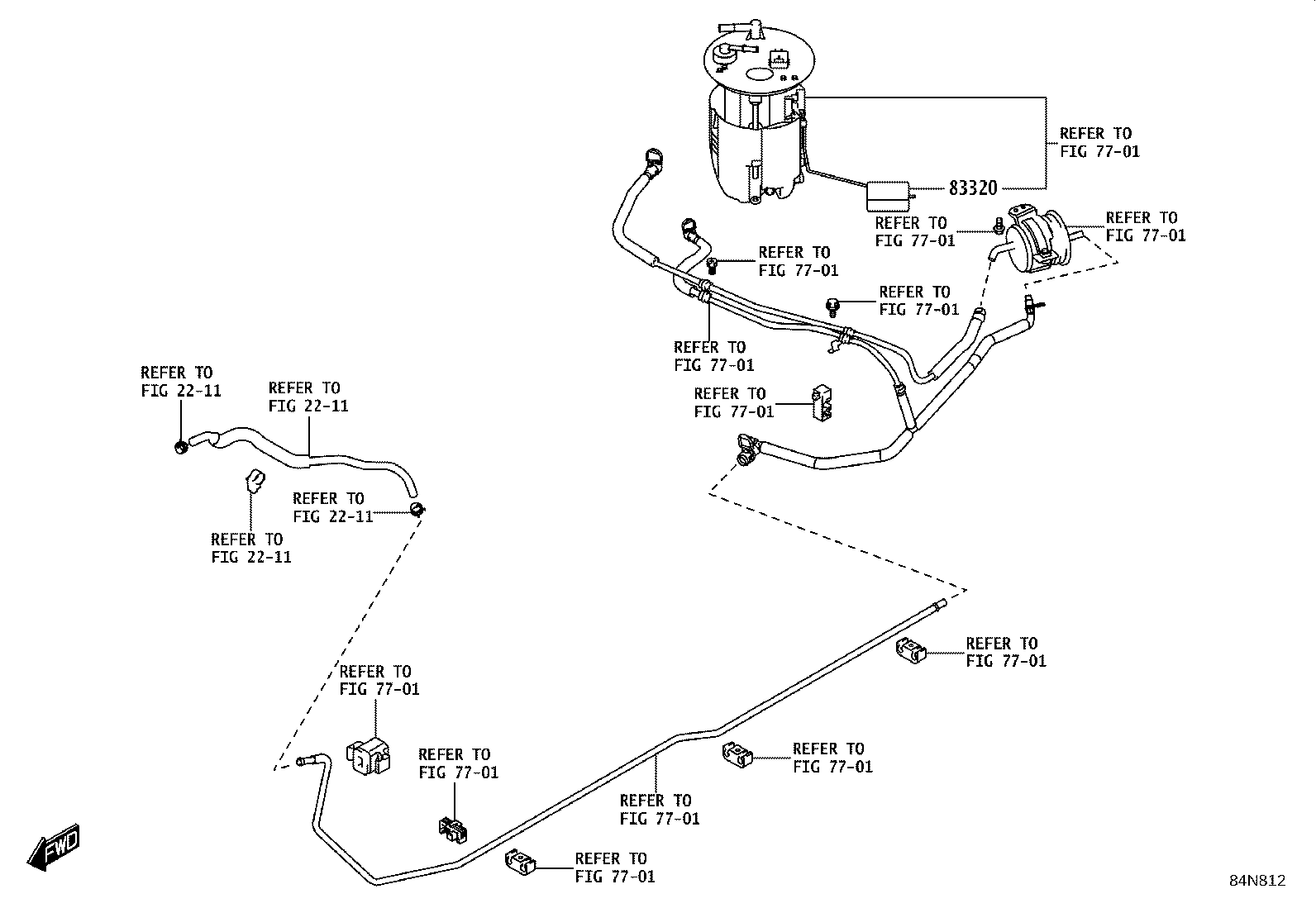 83320-WC005 GAGE ASSY, FUEL SENDER product image