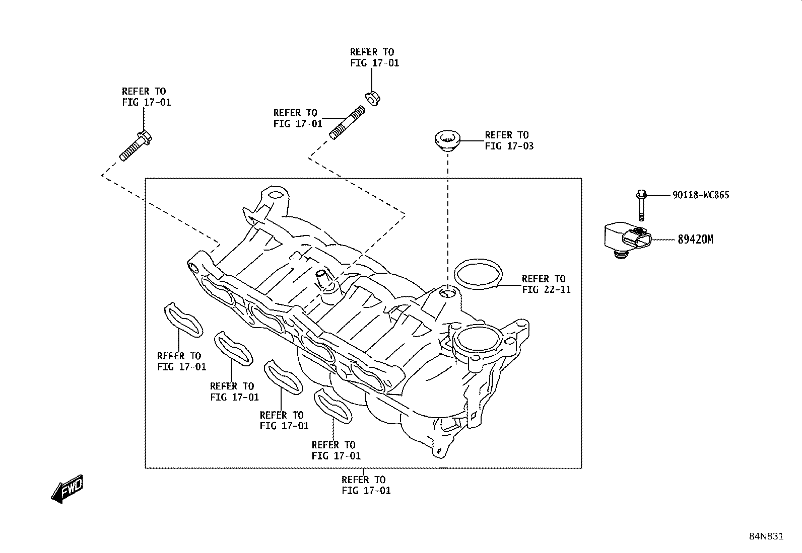 83320-WC003 GAGE ASSY, FUEL SENDER product image