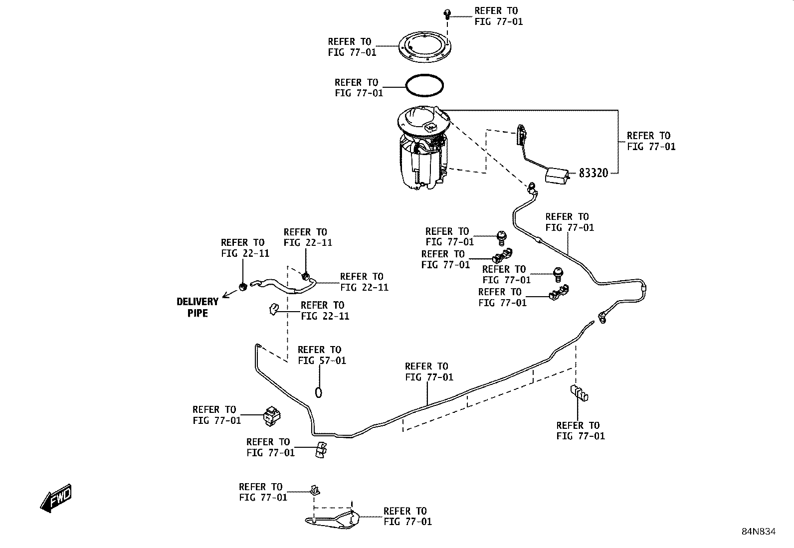 83320-WC003 GAGE ASSY, FUEL SENDER product image