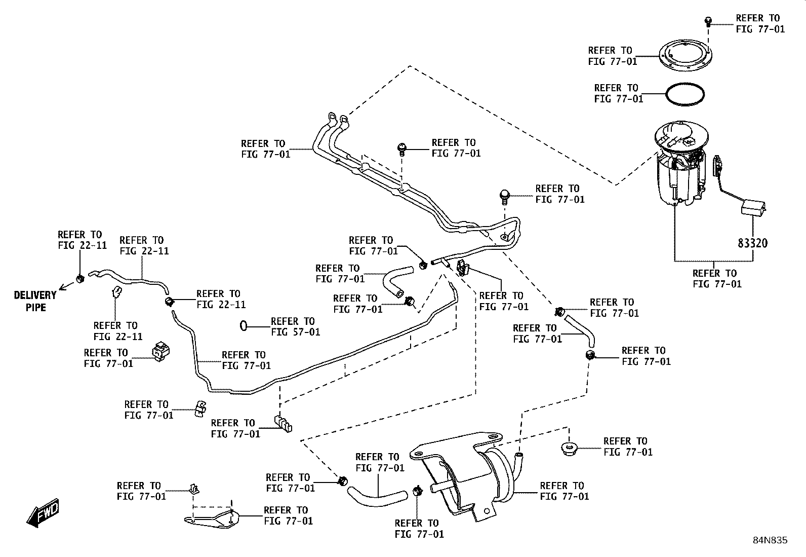 83320-WC003 GAGE ASSY, FUEL SENDER product image