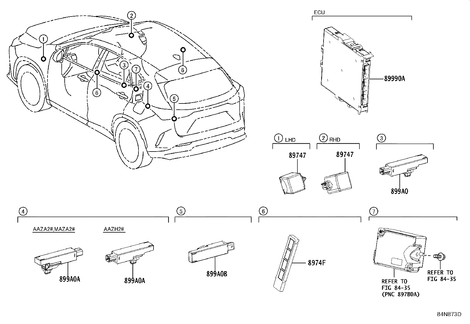 899H0-78221 COMPUTER ASSY, SMART KEY product image