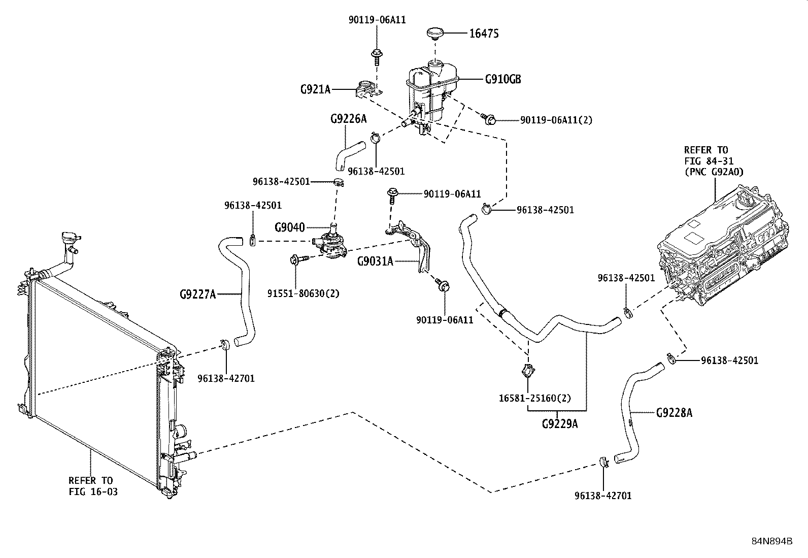 Toyota G9010-78030 RADIATOR  ASSY