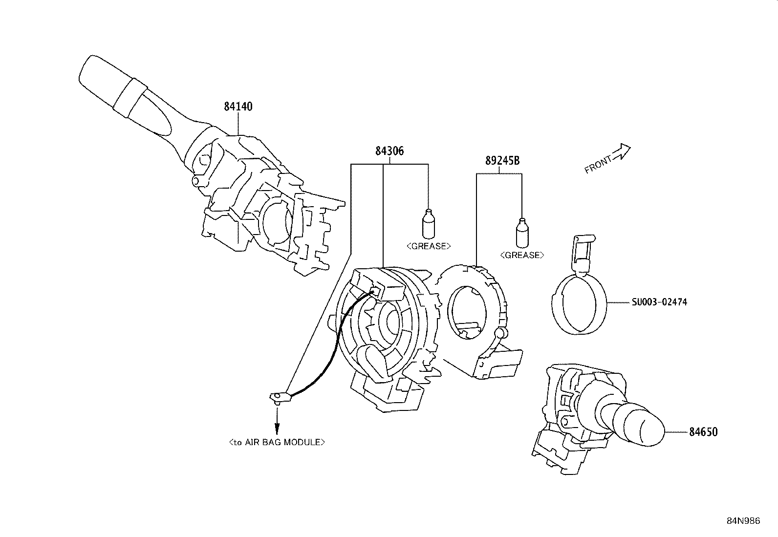 SU003-10000 BLOCK ASSY, INSTRUMENT PANEL JUNCTION product image