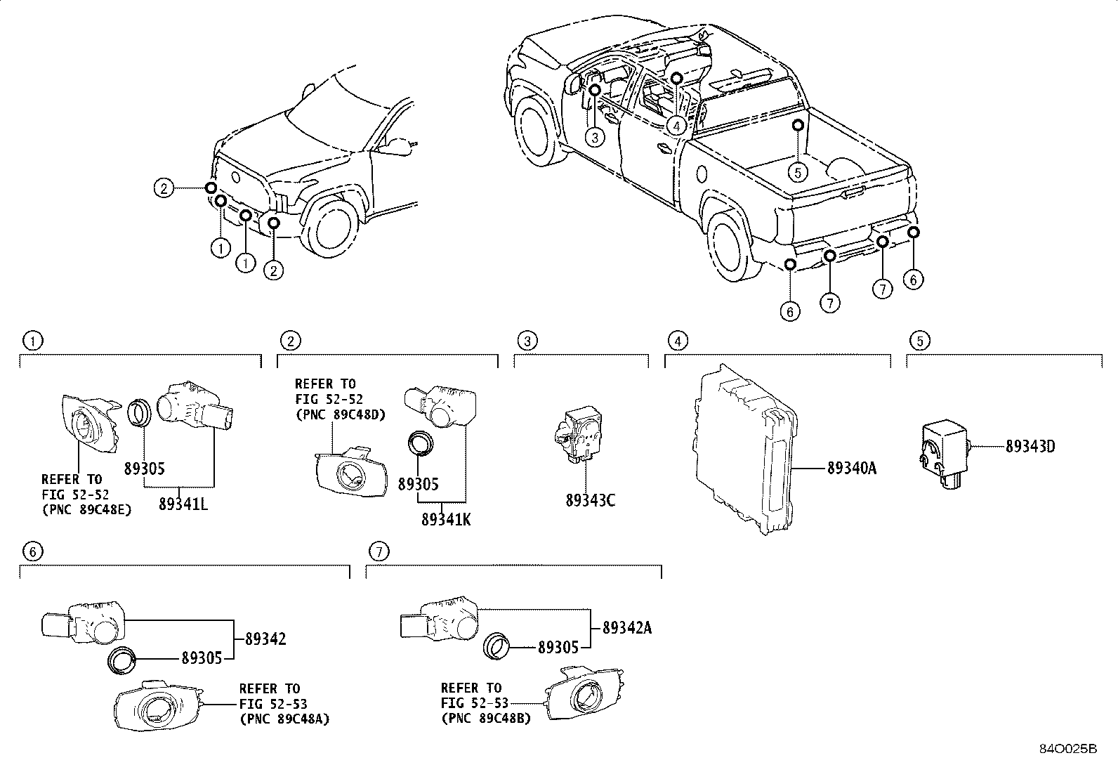 Toyota 89341-K0060-M2 SENSOR, ULTRASONIC, FRONT CORNER