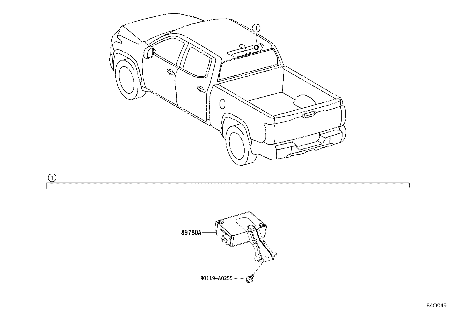 897B0-0C010 RECEIVER ASSY, ELECTRICAL KEY & TPMS product image