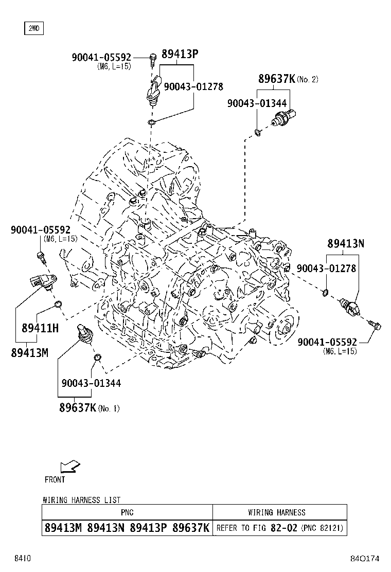89637-B5020 SENSOR, OIL PRESSURE product image
