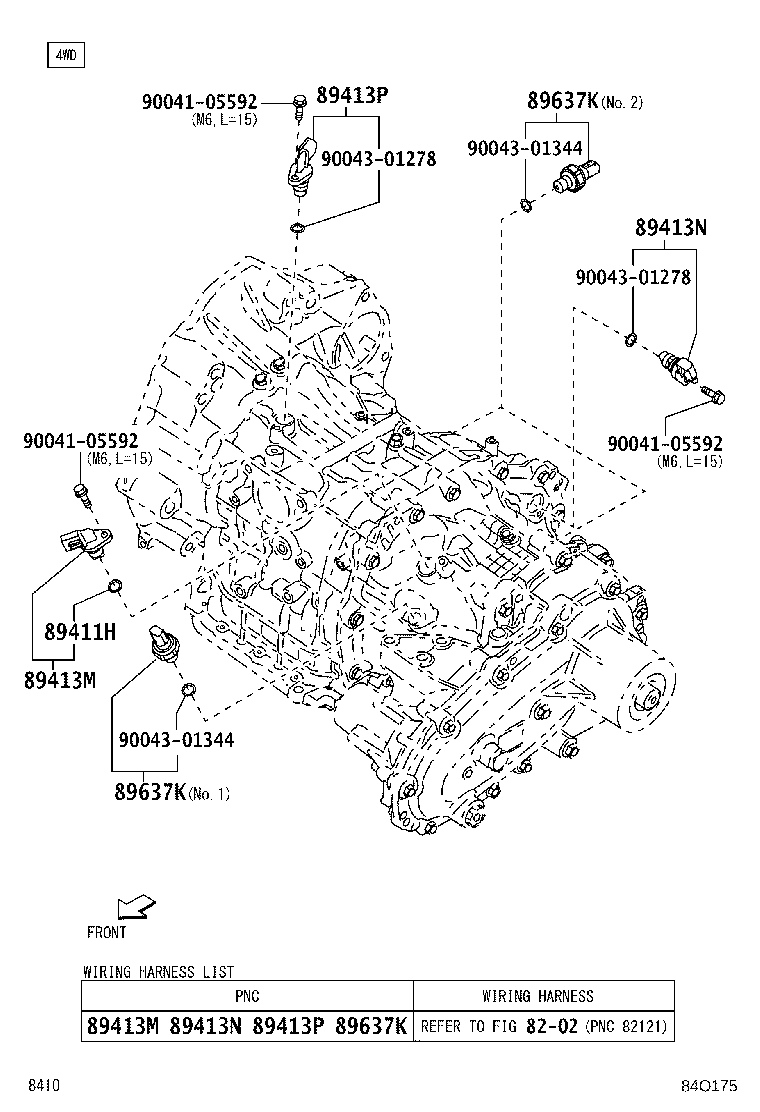 89637-B5020 SENSOR, OIL PRESSURE product image