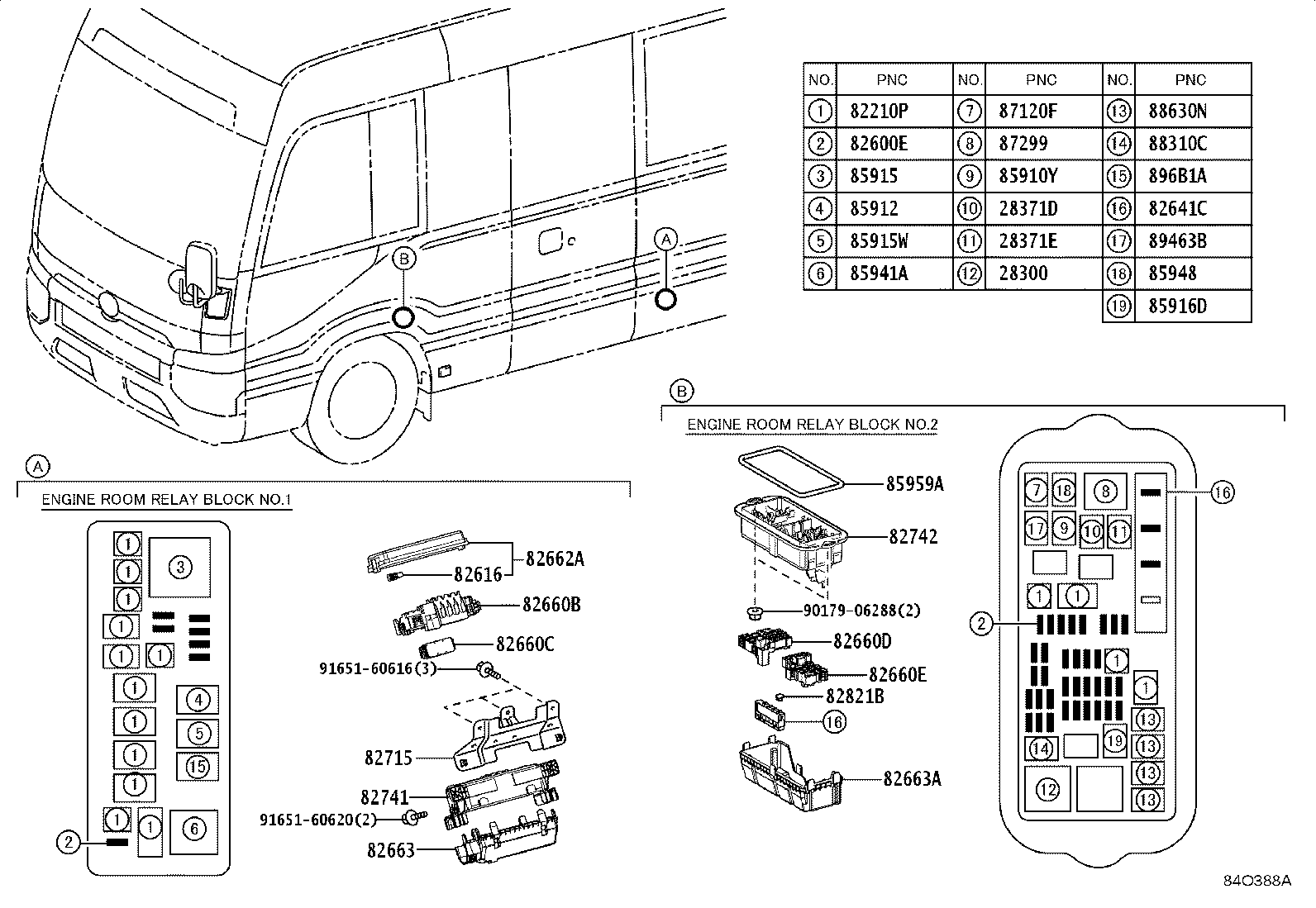 28559-11060 BRACKET, GLOW PLUG CONTROLLER, NO.2 product image