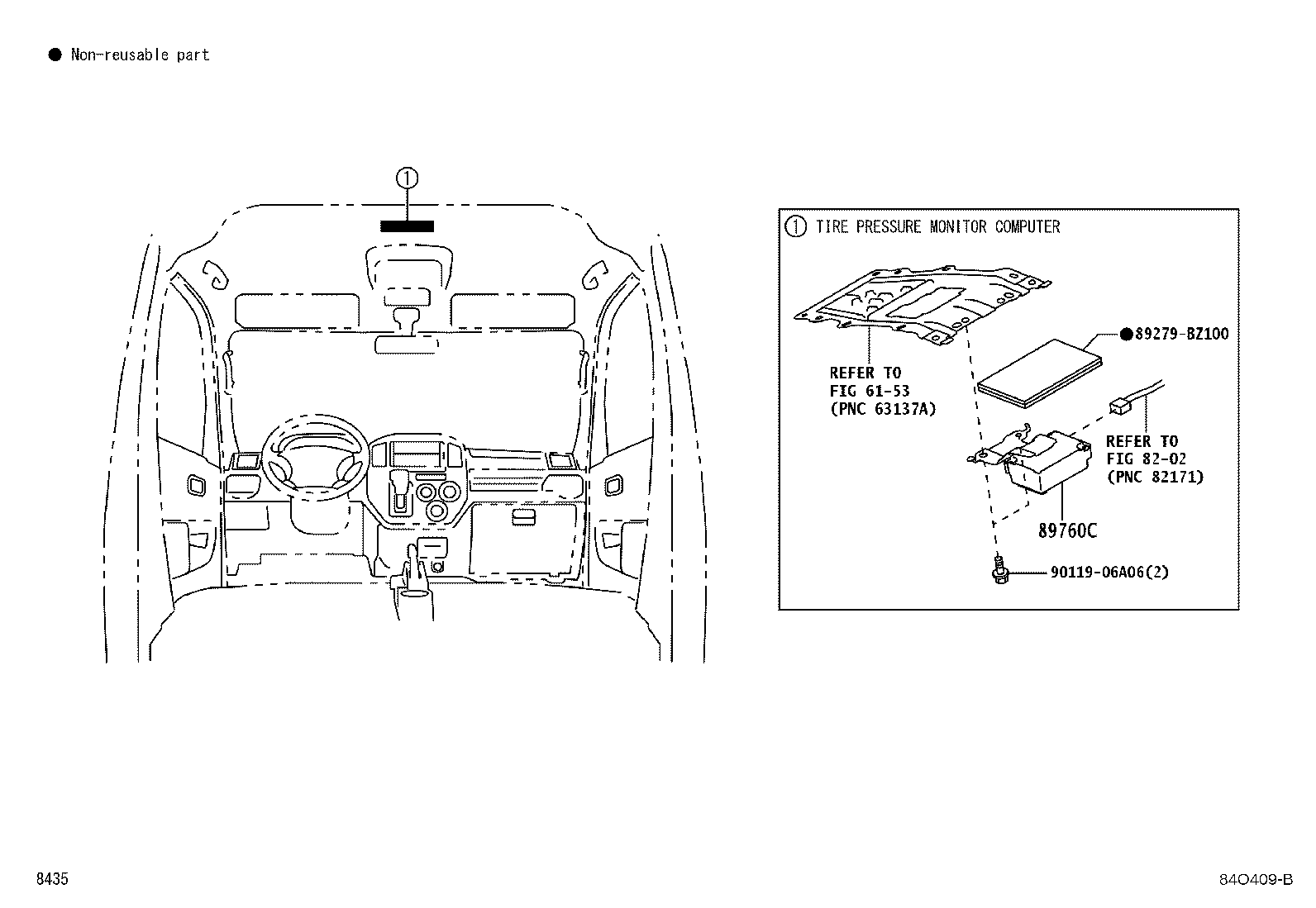 89760-B5020 RECEIVER ASSY, TIRE PRESSURE MONITOR product image